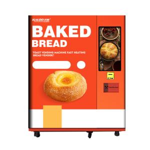 China Self Service Hamburger Vending Machine With Microwave Oven 3000W wholesale