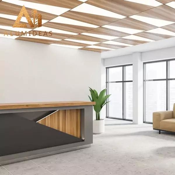 Perforated metal ceiling panels