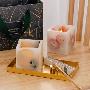 China Soy Wax Fragrance Candle Eternal Dried Flowers Valentine