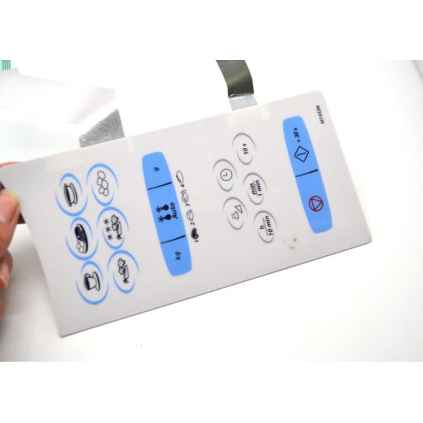 Shielding Layer Microwave Oven Membrane Keypad Flat Non Tactile Type Durable