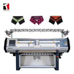 52 Inch 14G Computer Controlled Collar Machine With 6 Yarn Feeders