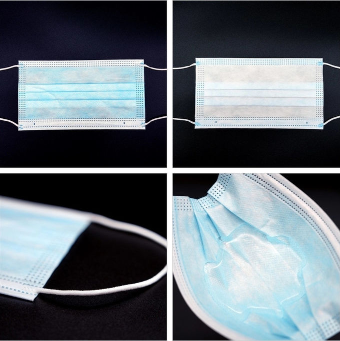 Disposable EN 14683:2019 Type IIR Surgical Nose Mask
