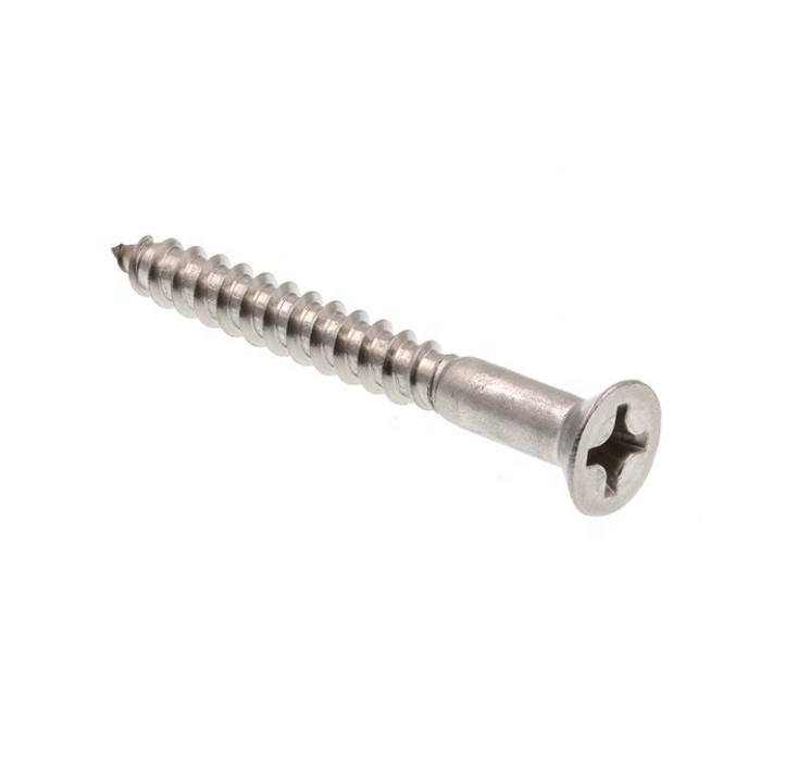 Inch Cross Recessed Countersunk Head Wood Screws