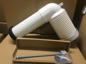 China Standard PVC Toilet Bowl Pipe , Toilet Waste Fittings 102mm Hole Diameter wholesale