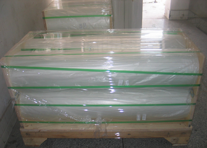 Scuff Resistant Adhesive Bopp Matt Film Roll For Hot Stamping 28mic 4000m