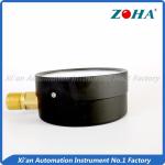 100mm Bottom Connection Pressure Gauge / Black 6000 PSI Pressure Gauge