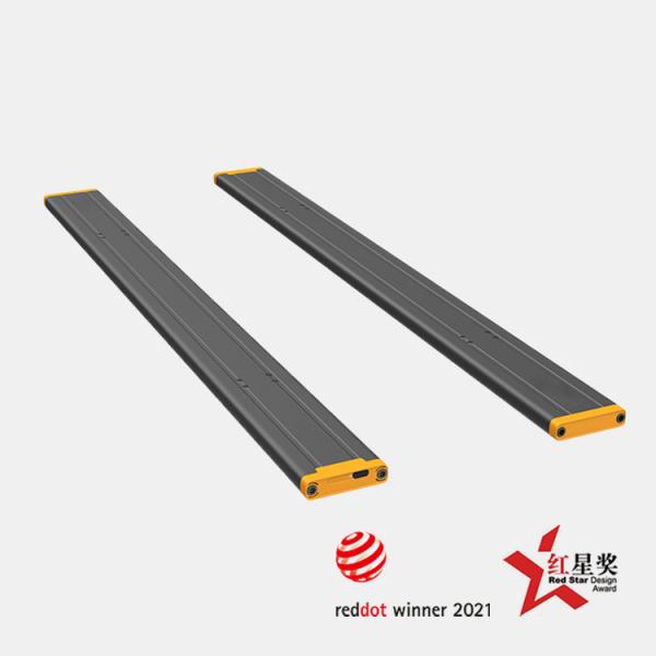 3000kg Capacity Portable Strip Weighing Beam Scale With Bluetooth Connectivity And Aluminum Construction For Warehouse Pallet Weighing