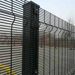 China Modern Design 4mm Wire Diameter Clear View High Security 358 Anti Climb Fence wholesale