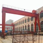 Multifunctional Grab Bucket Outdoor Gantry Crane 50T Double Beam Smooth Starting
