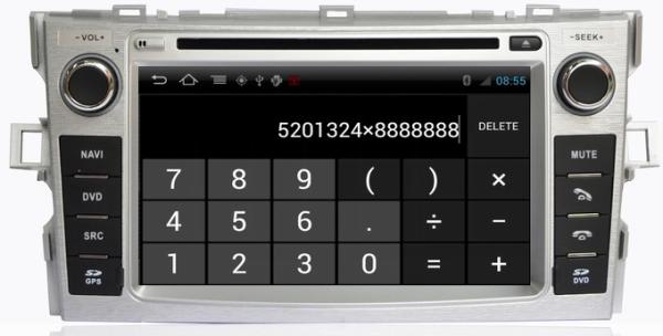 Ouchuangbo In Dash Android 4.0 for Toyota Verso 2011-2012 Auto Navi Multimedia