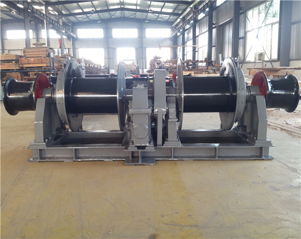 Capacity 150m Drum Rated Load 30KN 10Tons Heavy Duty Electric Winch