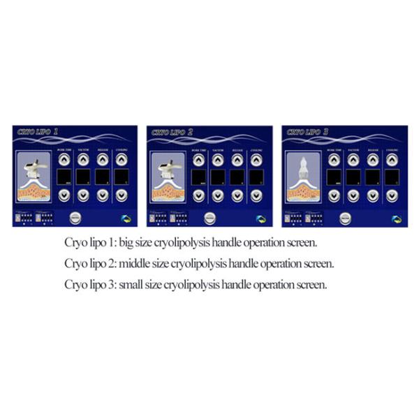 Cryo 3D 4D 2-handle cool cryolipolysis liposuction fat freezing machine