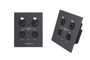 China Phantom Power Switch Network Audio Transmitter CAT5 2CH Dante Audio wholesale