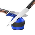 Mini Two Stage Kitchen Knife Sharpener With Suction Pad