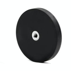 China Lead Time For Rubber Coated Neodymium Pot Magnet D88mm D66mm D43mm D36mm 15-20 Days wholesale