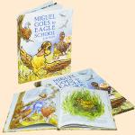 Interactive English Story Educational Casebound Book Printing For Preschool