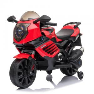 China Electric Motorcycle for Kids MP3 Lighting and Auxiliary Wheels 6v 12v Battery Powered wholesale