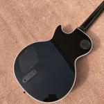 Custom LP electric guitar, Transparent black burst maple top, Active pickup