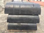 D-Shape Marine Fender for Tugboats,Wharf/Dock Fender 280x240mm, 45mm Radius