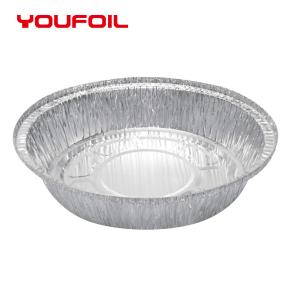 China Custom Recyclable Healthy Disposable Aluminum Foil Tray with Lids wholesale