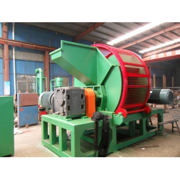 Full-auto Waste Tire Recycling Machine Line with PLC Control System, Steel Wire Separation, and Automatic Operation