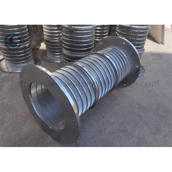 Slot 20 Stainless Steel 304 Filter Screen Wedge Wire Screen Back Wash Element