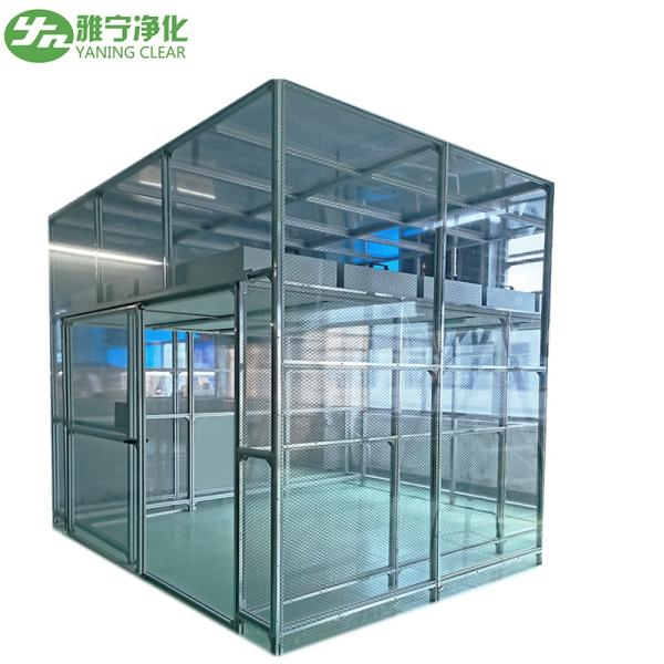 YANING CE Certification Portable Clean Room Clean Shed / Laminar Flow Clean Booth Modular Clean Room Laboratory