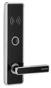 China Zinc Alloy Electronic RFID Hotel Locks Access Control With Acrylic Face Plate wholesale