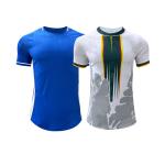 100% Polyester African Cup Jerseys S-2XL White / Red / Green / Yellow Color
