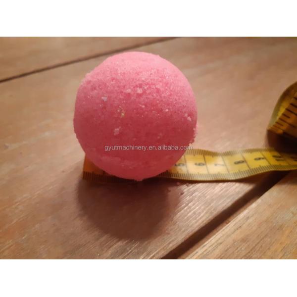 Durable Bath Bomb Press Machine with Mn65 Material Roller and 3 Interchangeable Molds