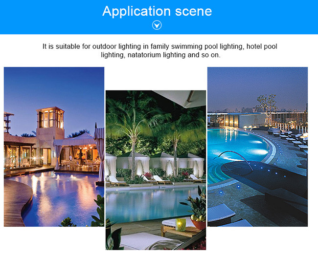 Aluminum material 21W AC 100-240V white color GX16D base PAR56 LED pool light