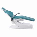Economic Design Pu Leather Dental Chair Unit With Down Mounted Operation Tray