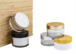 4 Ounce Frosting Plastic Cosmetic Jar Seal White Face Cream Containers Thick
