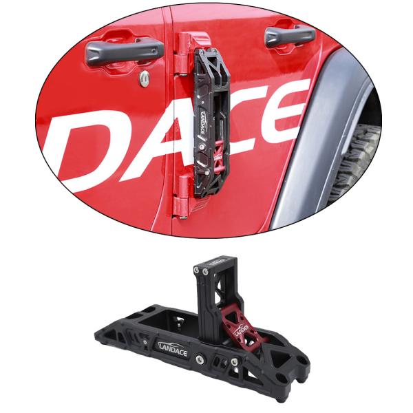 4x4 Off Road Aluminium Side Door Steps Foot Pedal for Jeep Wrangler JL Hard