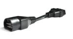 USB Obd Adapter Extension Diagnostic Cable , Mazda OBD2 16 Pin Connector