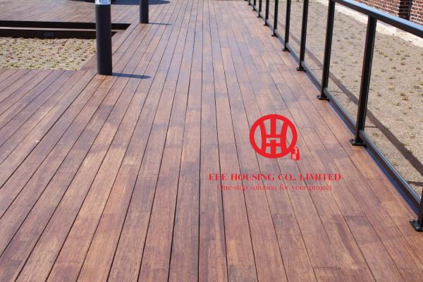Long Lifetime Terrace Decking, Bamboo Decks For Garden / Balcony, Durable Bamboo