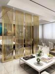 Luxury Stainless Steel Metal Screen Partition Modern Metal Partition Screen