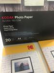 Instant Dry Kodak Lustre Paper , Kodak Photo Paper A4 100 Sheet Glossy