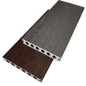 China Outdoor Capped 140mm 25mm Co Extrusion Board Decking wholesale