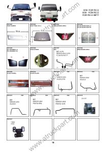 China HINO FC2W FB112 KM777 Truck Spare Parts accesories body parts wholesale