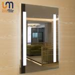 Wall Decoration Square Led Bathroom Mirror Custom For Luxury Hotel/Home