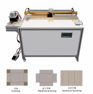 China Grey Paper Board V Slots Grooving Machine wholesale