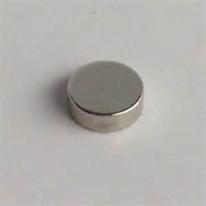 Quality High Performance N52 Disc magnet Strong Magnetic Force Magnet Zinc coating D10x3mm for sale
