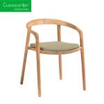 Solid Wood Outdoor Furniture Leisure Chair for Modern Sofa Pool Patio Rattan