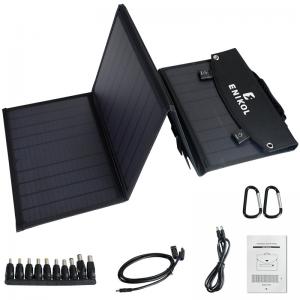 China Mono Camping Foldable Solar Panel Charger Output Type C And Usb 80W Portable on sale