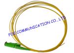 E2000 APC LSZH Jacket 0.9mm Fiber Optic Pigtail , High Precision Ceramic