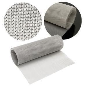 China Width 10mm-3000mm Acid and Alkali Resistant Woven Wire Mesh Customizable Fire Resistance Made from Stainless Steel Wire wholesale