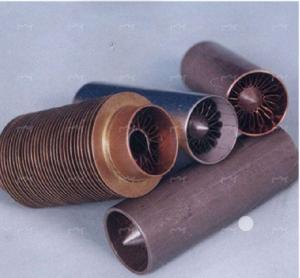 China DELLOK  Hot Sale Copper Double Inner Tube Heat Exchange Copper Finn Tube For Heat Exchanger Inner Finned Tube wholesale