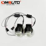 CYMAUTO Tri Color Fog Lamp 3 Inches White And Yellow Waterproof Foglamp 45W