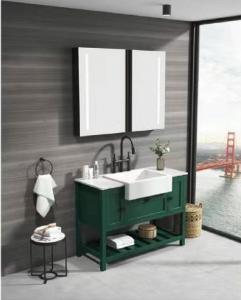 China Space Bathroom Wash Basin Cabinet Environmentally Friendly Crafted For Durability wholesale